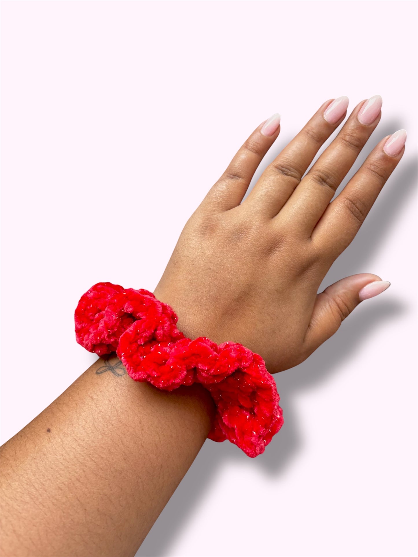 Fire Sparkle Scrunchie