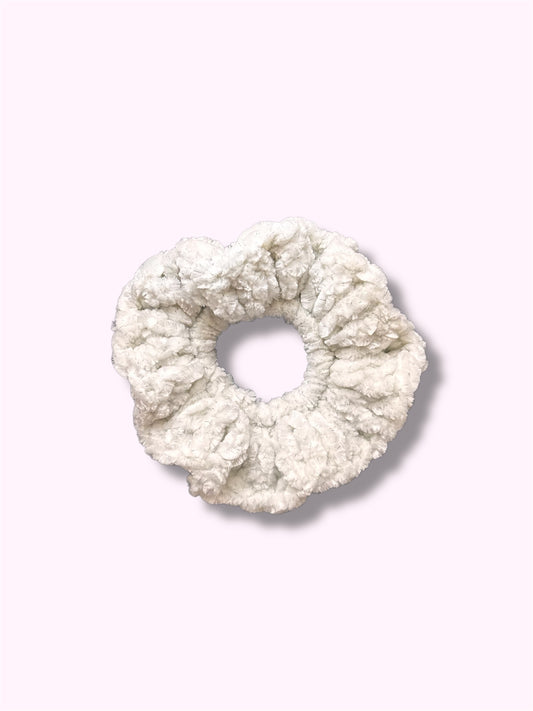 Pearl Sparkle Scrunchie