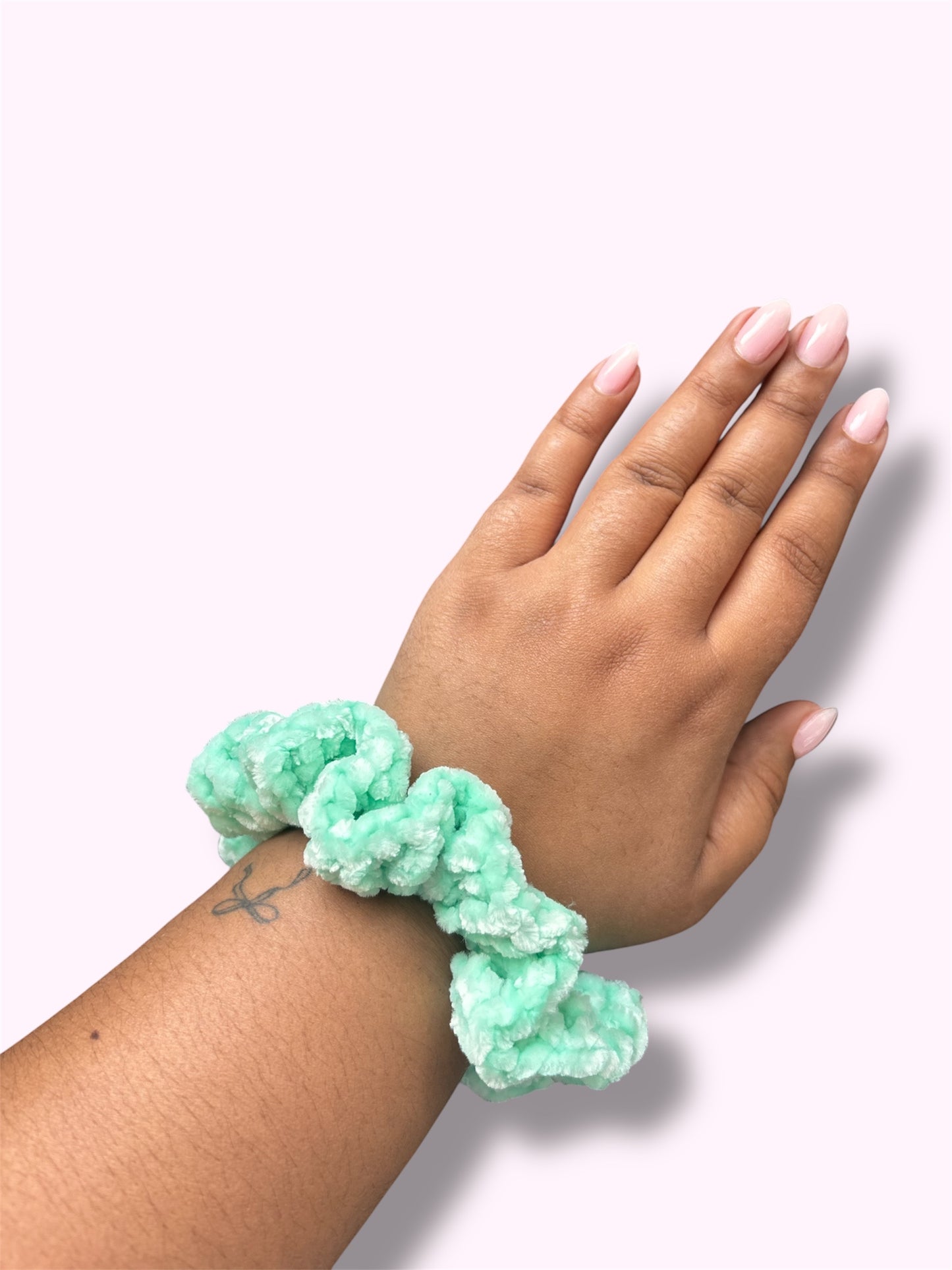 Mint Scrunchie