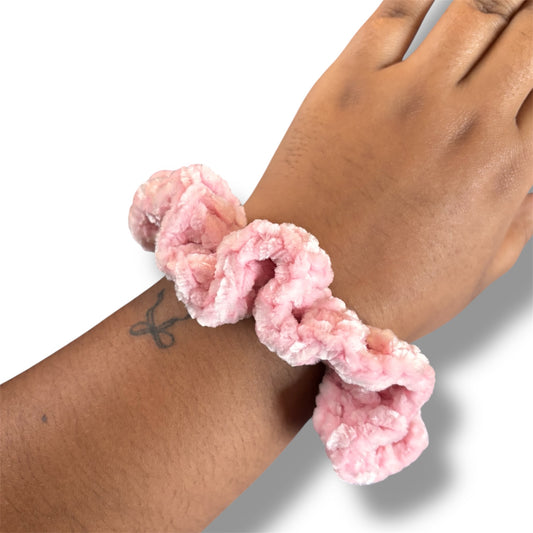 Soft Pink Scrunchie